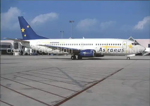 Flugzeuge Zivil Astraeus B 737 3Y0 G STRB c n 24255 Kat. Flug