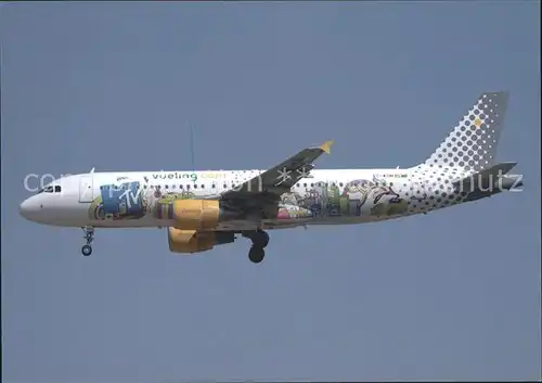 Flugzeuge Zivil Vueling Airlines A320 214 EC KDH c n 3083 Kat. Flug