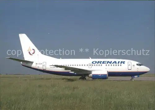 Flugzeuge Zivil Orenair B 737 5H6 OK XGW c n 26446 Kat. Flug