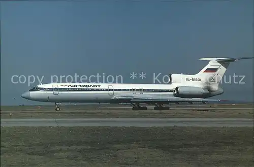 Flugzeuge Zivil Tupolev Tu 154M Aeroflot RA 85648 c n 786 Kat. Flug