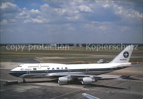 Flugzeuge Zivil Varig Boeing 747 400 PP VPG Kat. Flug