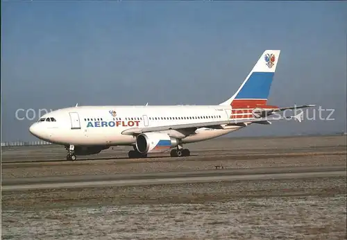 Flugzeuge Zivil Aeroflot Airbus A310 308 F OGOR Kat. Flug