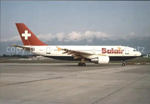 Flugzeuge Zivil Balair Airbus A310 325 ET HB IPL Kat. Flug