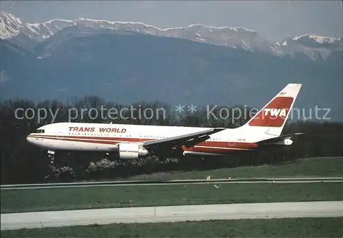 Flugzeuge Zivil TWA Boeing 767 231 ER N610TW Kat. Flug