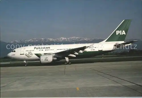 Flugzeuge Zivil Pakistan Airlines Airbus A310 308 AP BEB Kat. Flug