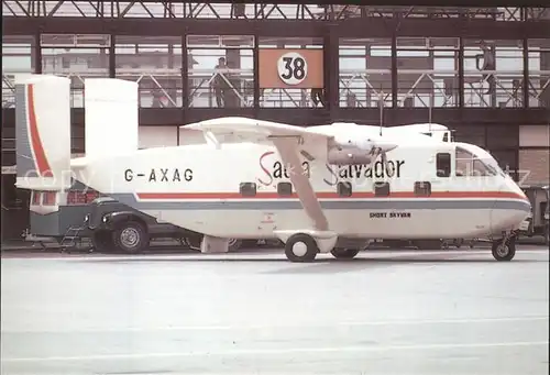 Flugzeuge Zivil Sadia Salvador Brasil G AXAG SH1861 Kat. Flug