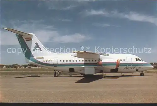 Flugzeuge Zivil Aerosur Bolivia BAe 146 100 G BTXO CP 2247 E1104 Kat. Flug