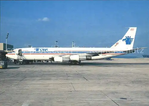 Flugzeuge Zivil Cargo Moravia Boeing 707 3B N 7232X  Kat. Flug