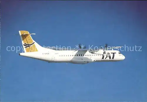 Flugzeuge Zivil TAT European Airlines ATR 72 F GKOA Kat. Flug