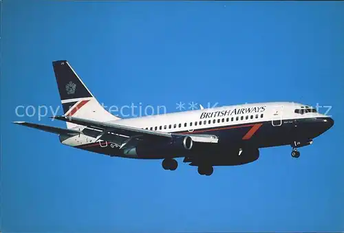 Flugzeuge Zivil British Airways Boeing 737 200 Kat. Flug