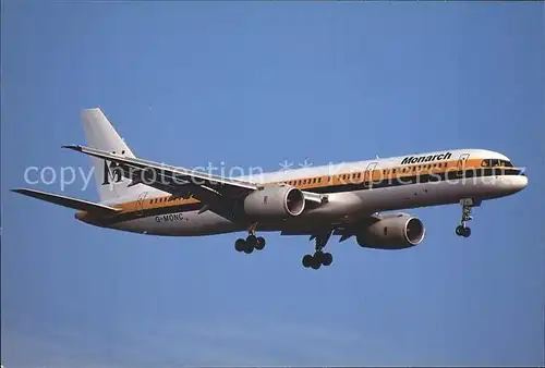 Flugzeuge Zivil Monarch Airlines Boeing 757 200 Kat. Flug