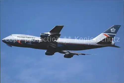 Flugzeuge Zivil British Airways Boeing 747 200 Kat. Flug