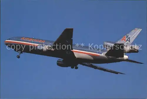 Flugzeuge Zivil American Airlines McDonnell Douglas DC 10 30 Kat. Flug