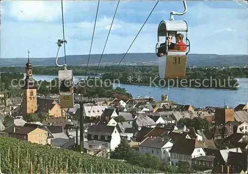 Seilbahn Ruedesheim am Rhein / Bahnen /