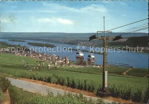 Seilbahn Ruedesheim am Rhein / Bahnen /