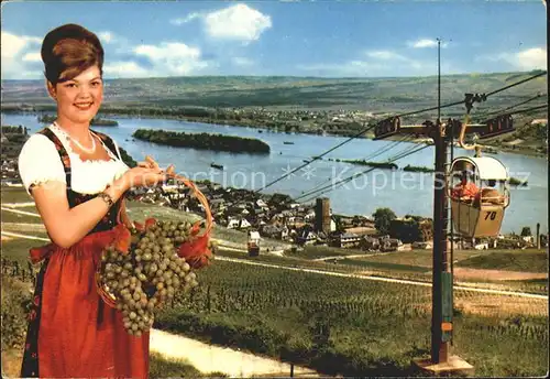 Seilbahn Ruedesheim am Rhein Winzerin  / Bahnen /