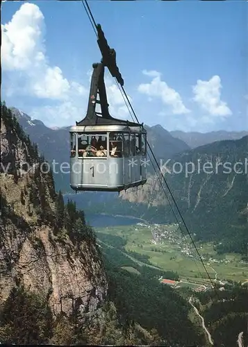 Seilbahn Dachstein Obertraun Krippenstein Hallstaetter-See  / Bahnen /