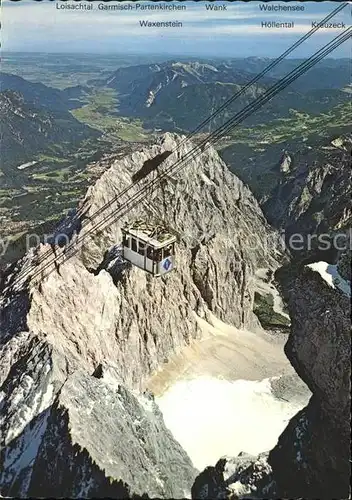 Seilbahn Zugspitzbahn Garmisch-Partenkirchen / Bahnen /