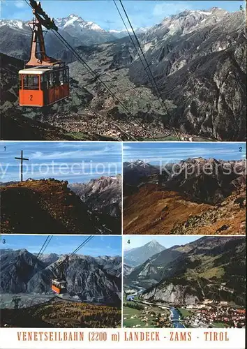 Seilbahn Venetseilbahn Landeck-Zams-Tirol Venetkreuz  / Bahnen /