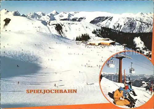 Seilbahn Spieljochbahn Fuegen Zillertal Tirol / Bahnen /