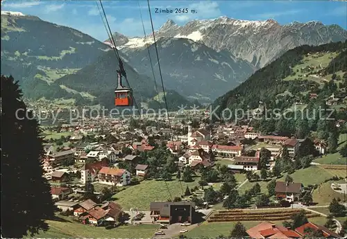 Seilbahn Hochjochbahn Schruns-Tschagguns Montafon Zimba / Bahnen /