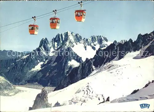 Seilbahn Aiguille du Midi Chamonix Mont Blanc  / Bahnen /
