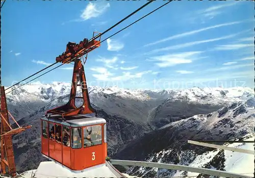 Seilbahn oetztal Gletscherbahn / Bahnen /