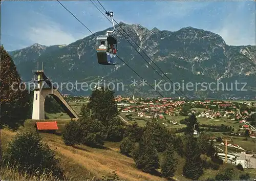 Seilbahn Eckbauer Kramer Garmisch-Partenkirchen Ski-Flugschanze / Bahnen /