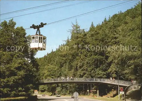 Seilbahn Burgberg Bad Harzburg / Bahnen /