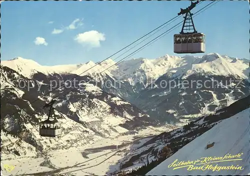 Seilbahn Kleine Scharte Bad Hofgastein / Bahnen /