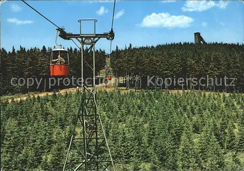 Seilbahn Wurmberg Braunlage Oberharz / Bahnen /