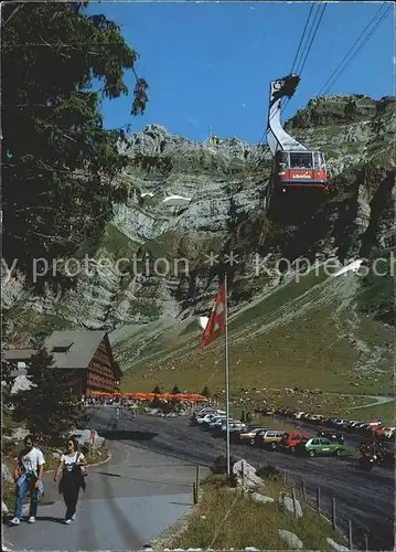 Seilbahn Saentis Schwaegalp Restaurant Gyrenspitz  / Bahnen /