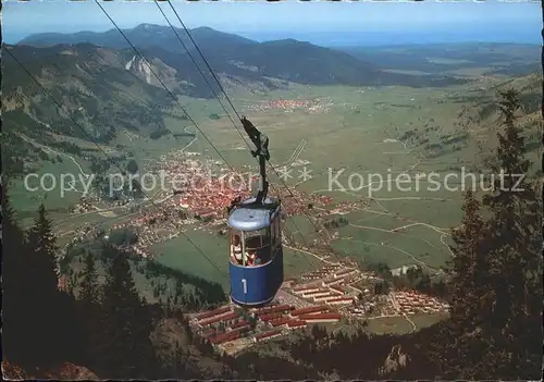 Seilbahn Oberammergau  / Bahnen /