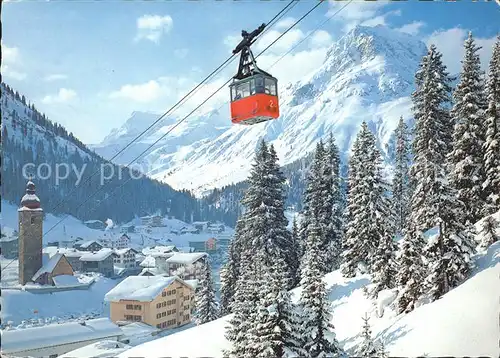 Seilbahn Oberlech Lech am Arlberg Hasenfluh Omeshorn  / Bahnen /