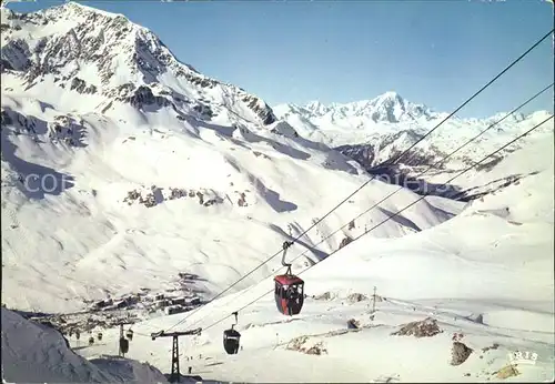 Seilbahn Toviere Sache Mont Blanc Tignes Savoie / Bahnen /