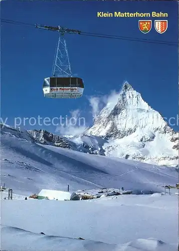 Seilbahn Klein-Matterhorn Zermatt / Bahnen /