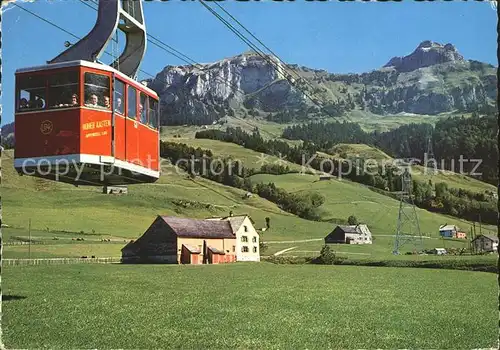 Seilbahn Hoher Kasten Alpstein AI Bruelisau  / Bahnen /