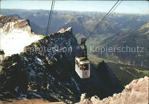 Seilbahn Zugspitzbahn / Bahnen /