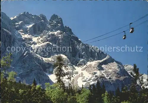 Seilbahn Zugspitzbahn Eibsee-Zugspitze Zugspitzgipfel / Bahnen /