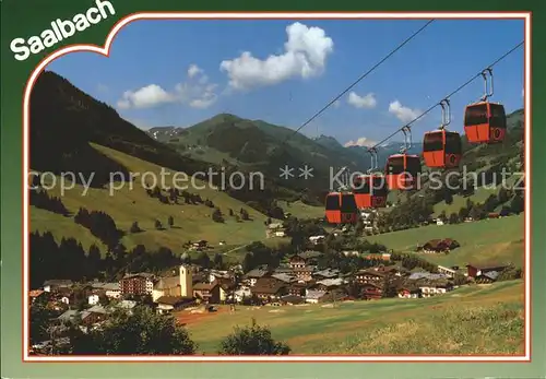 Seilbahn Saalbach Zwoelferkogel / Bahnen /