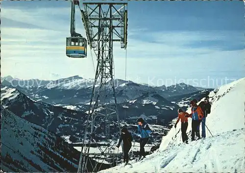 Seilbahn Nebelhorn Hoher Ifen  / Bahnen /