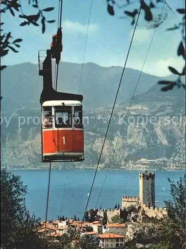 Seilbahn Monte Baldo Malcesine Lago di Garda  / Bahnen /