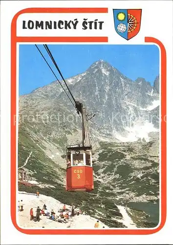 Seilbahn Vysoke Tatry Lomnicky Stit / Bahnen /