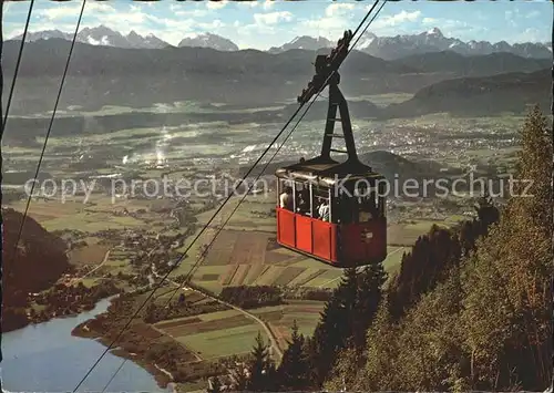 Seilbahn Kanzel Ossiachersee Villach Julischen Alpen  / Bahnen /