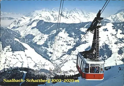 Seilbahn Saalbach Schattenberg / Bahnen /