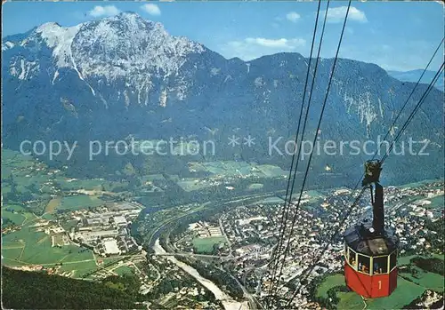 Seilbahn Predigtstuhl Bad Reichenhall Hochstaufen  / Bahnen /