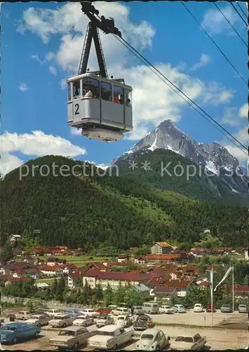 Seilbahn Karwendel Mittenwald Wettersteinspitze / Bahnen /