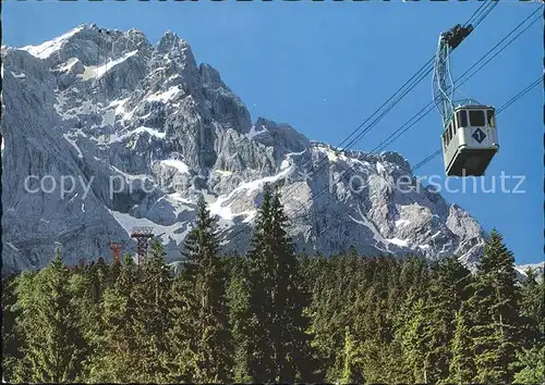 Seilbahn Eibsee Zugspitze Zugspitzgipfel / Bahnen /