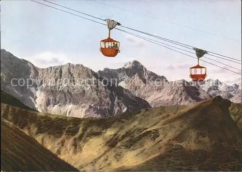 Seilbahn Kanzelwand Riezlern Widderstein Kleines Walsertal / Bahnen /