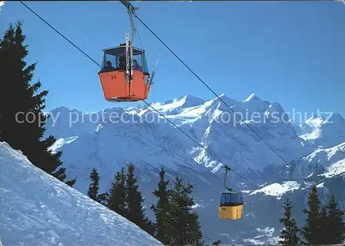 Seilbahn Hasliberg Kaeserstatt Wetterhorngruppe / Bahnen /